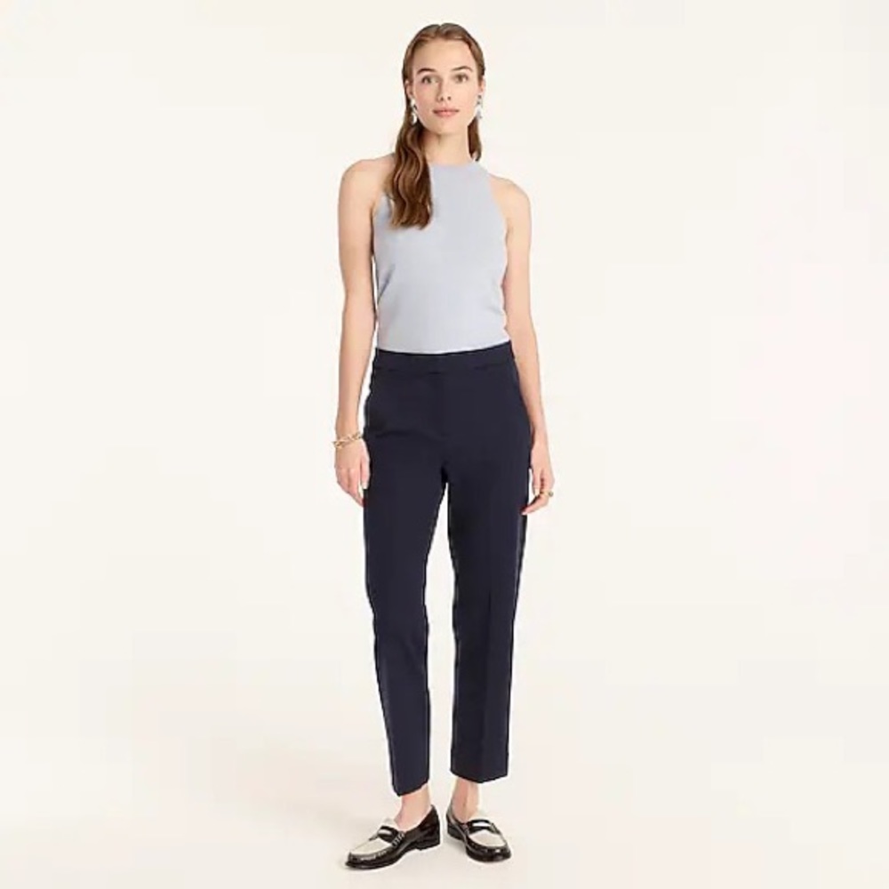 I.crew Kate straight pant in bi-stretch cotton